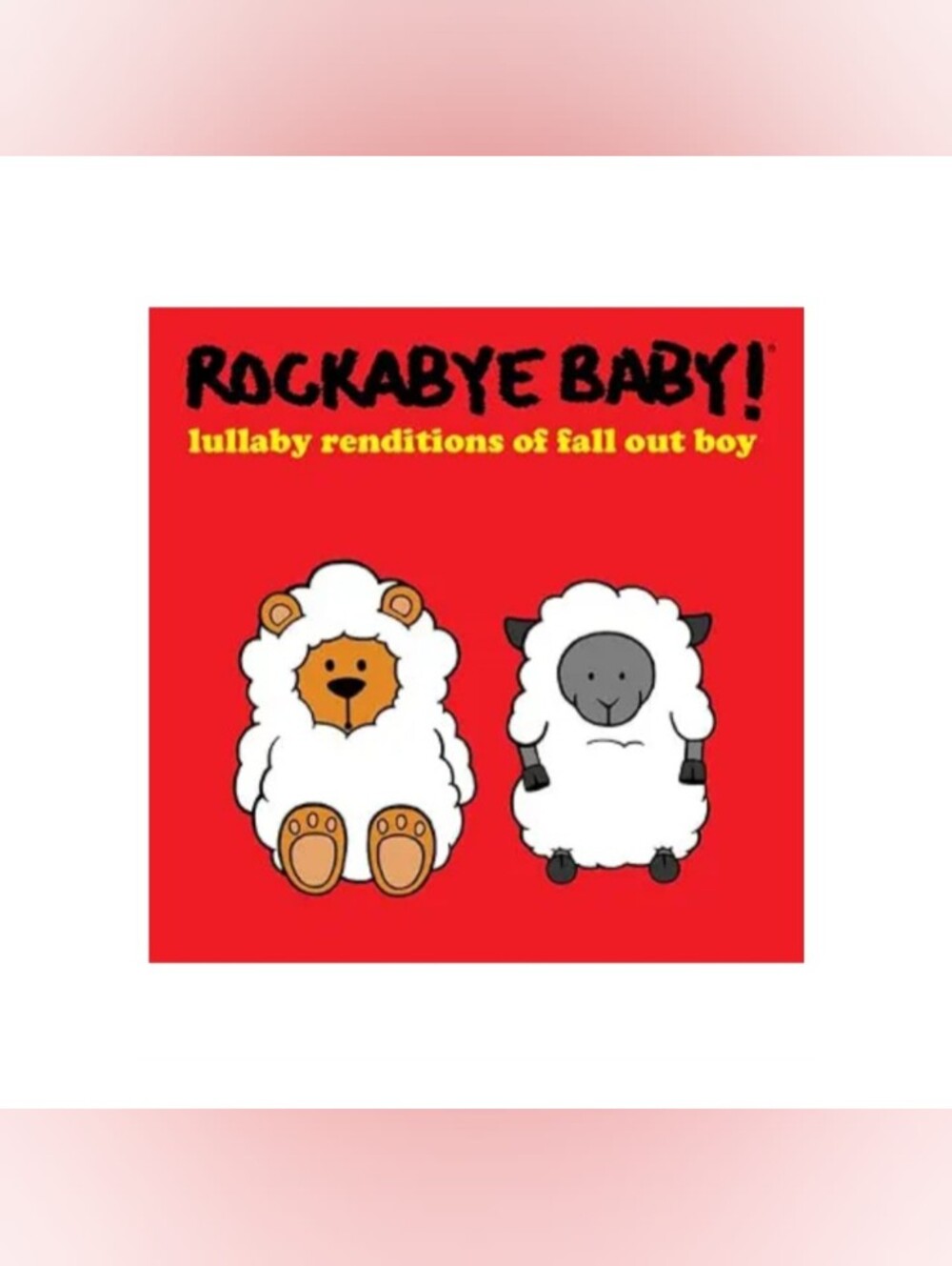 Rockabye Baby - Lullaby Renditions of Fall Out Boy CD 2015 - Ex-Library Used